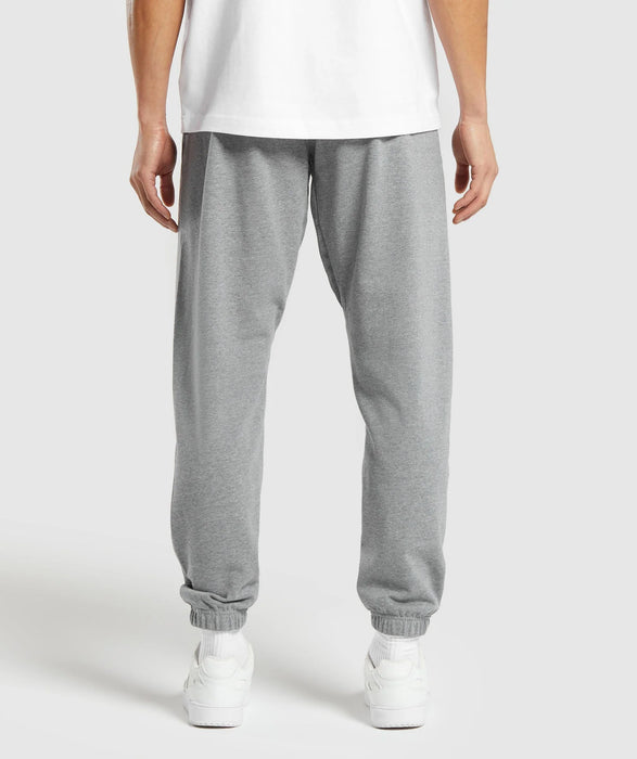 Essential Oversized Joggers - Charcoal Grey Marl