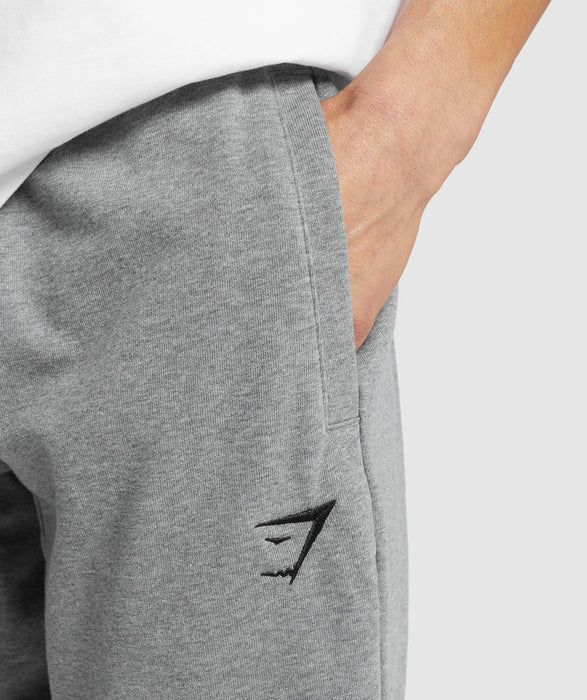 Essential Oversized Joggers - Charcoal Grey Marl