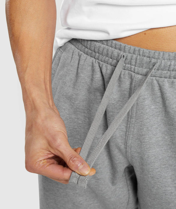 Essential Oversized Joggers - Charcoal Grey Marl