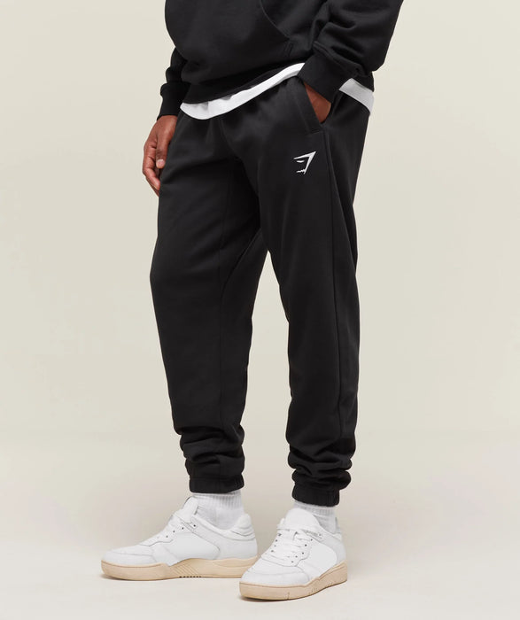 Essential Oversized Joggers - Black