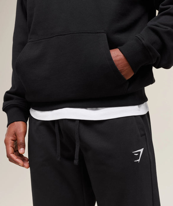 Essential Oversized Joggers - Black