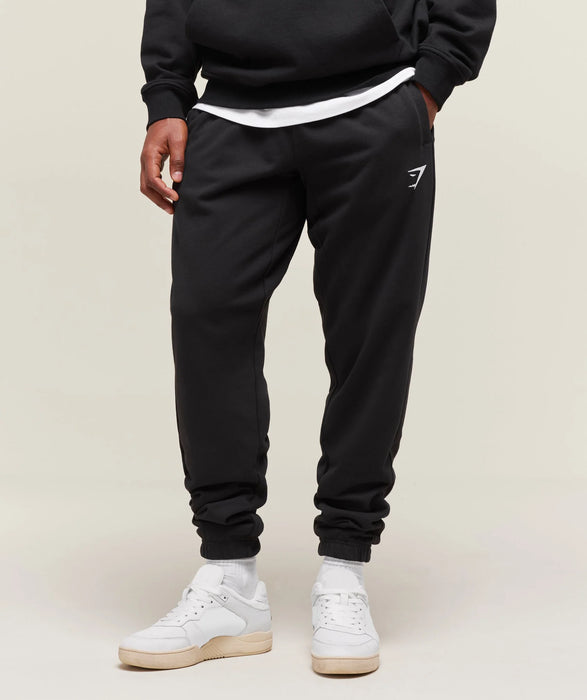 Essential Oversized Joggers - Black