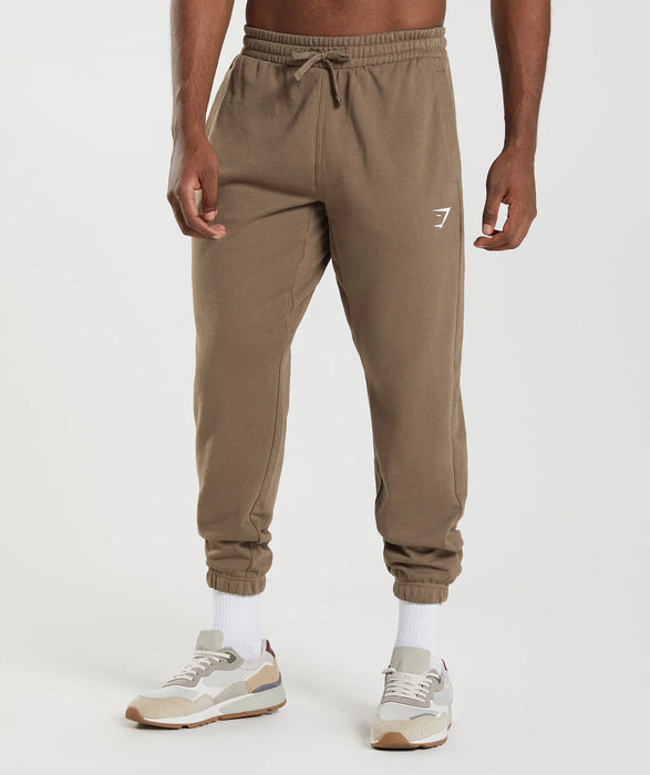 Essential Oversized Joggers - Soul Brown