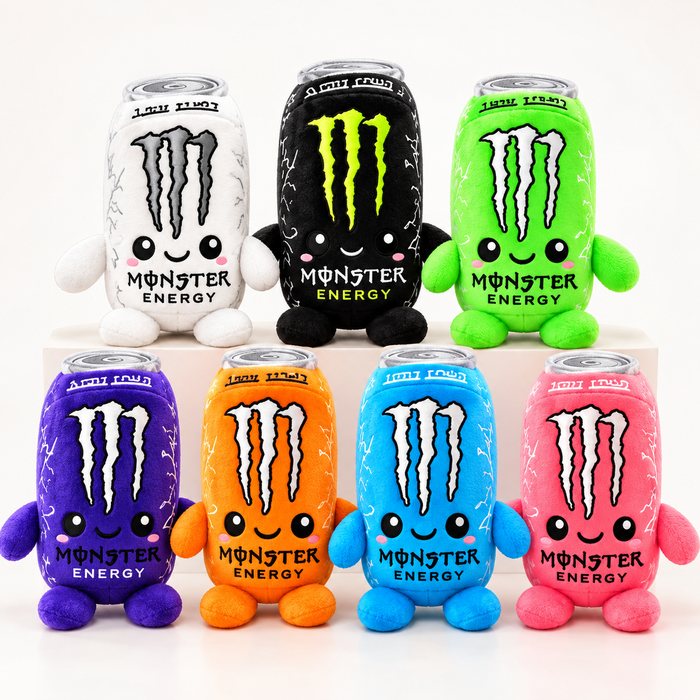 Monster Energy Plush Pack – Colección de 7 colores