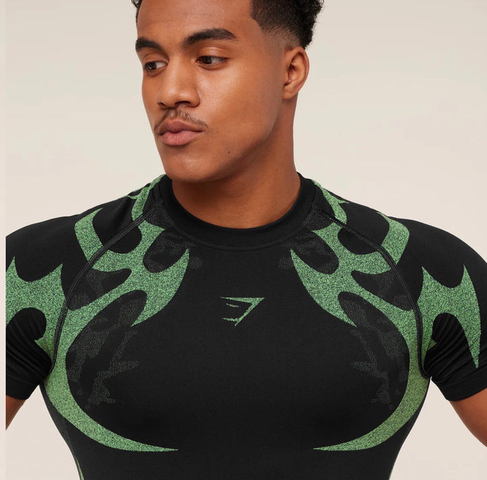 STORM SEAMLESS T-SHIRT ACTIVE GREEN