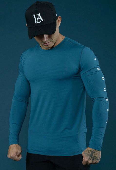 424 Zephyr Compression Long Sleeves Teal