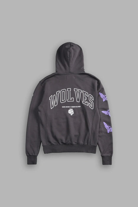 Butterfly Dance She "Dakota" Hoodie in Wolf Gray