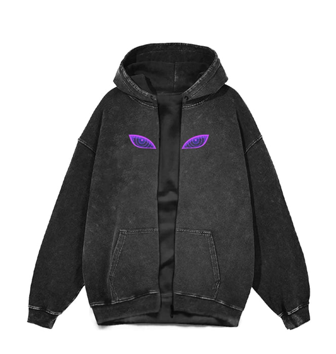 RINNEGAN ZIP UP VINTAGE HOODIE