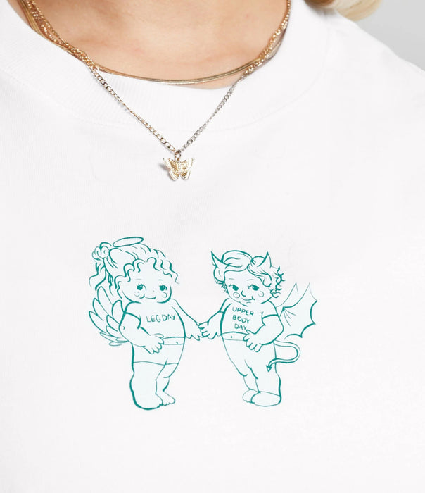 CHERUB GRAPHIC CROP TOP