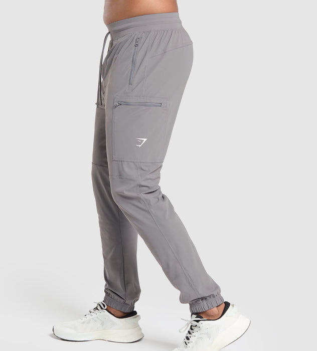 Rest Day Cargo Pants - Brushed Grey