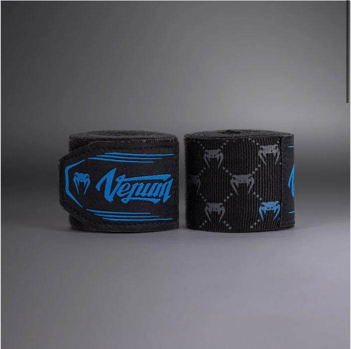 Venum Kontact Evo Monogram Hand Wraps -  black blue