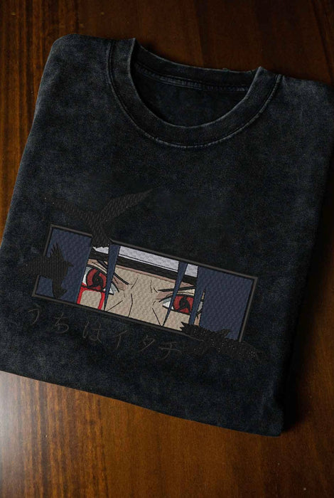 ITACHI EYES EMBROIDERY TEE