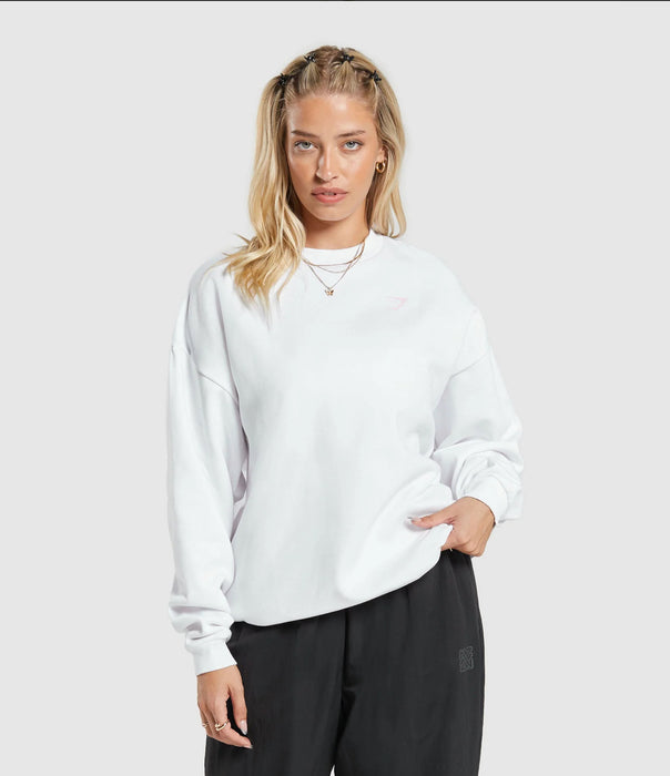 STRENGTH DEPARTMENT GRAPHIC OVERSIZED SWEATSHIRT