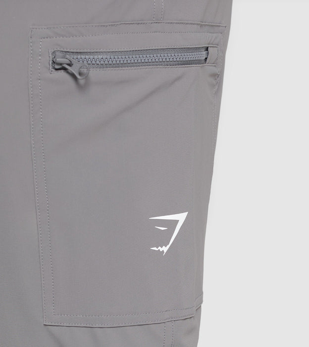 Rest Day Cargo Pants - Brushed Grey