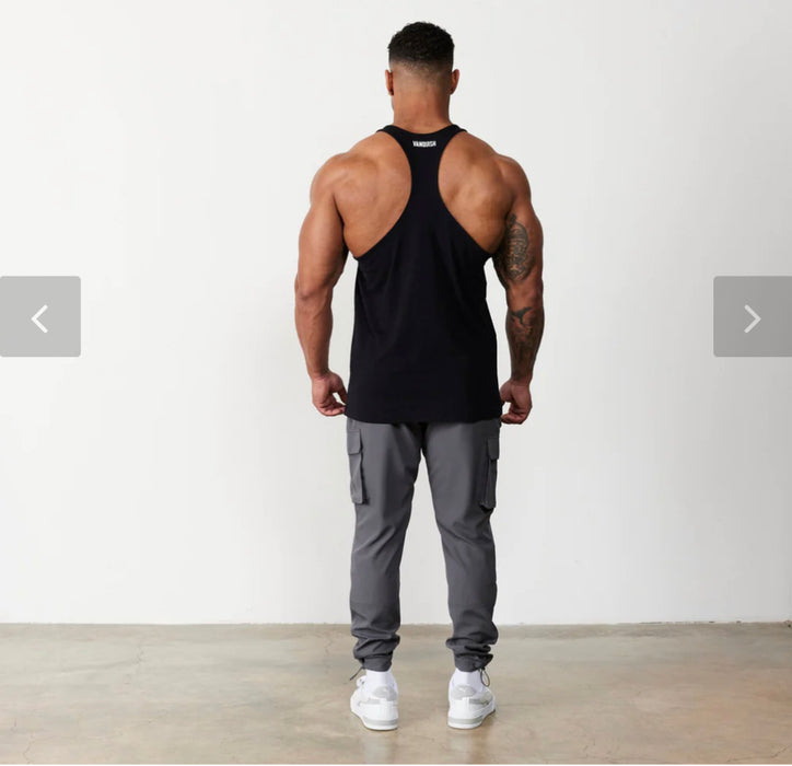 Vanquish DBZ Vegeta Black Stringer Vest