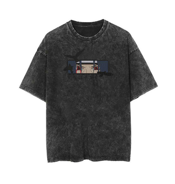 ITACHI EYES EMBROIDERY TEE