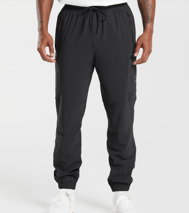 REST DAY CARGO PANTS BLACK