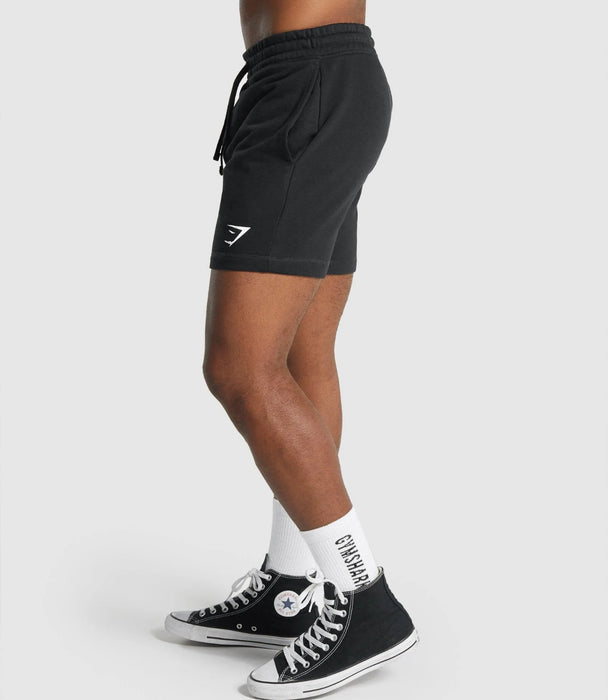 CREST 7" SHORTS - BLACK