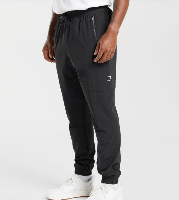 REST DAY CARGO PANTS BLACK