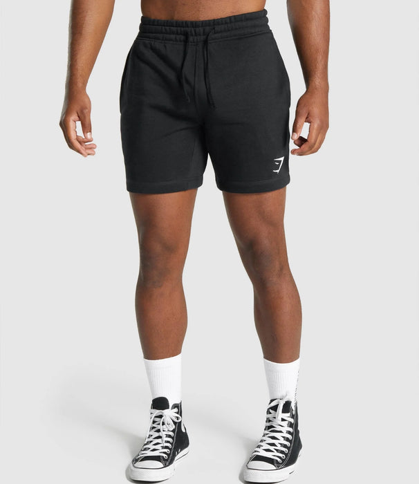 CREST 7" SHORTS - BLACK