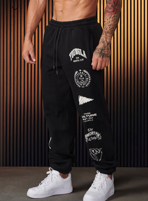 204 - Immortal Killer Joggers BLACK