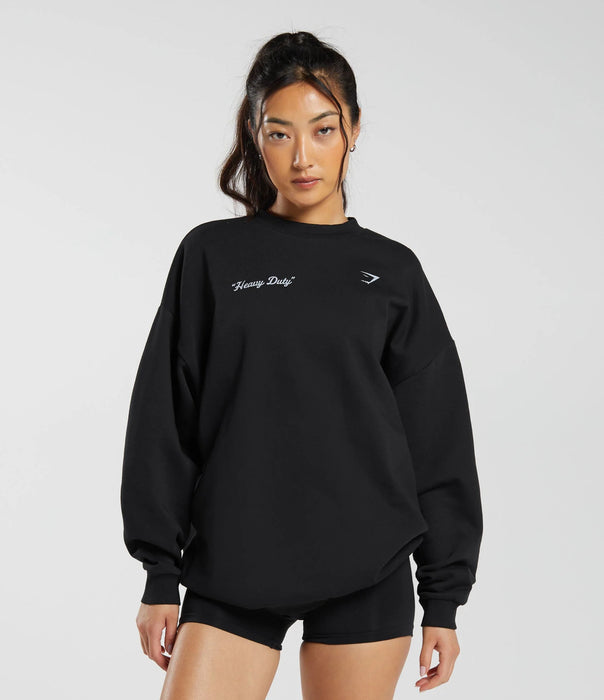 HEAVY DUTY OVERSIZED SWEATSHIRT