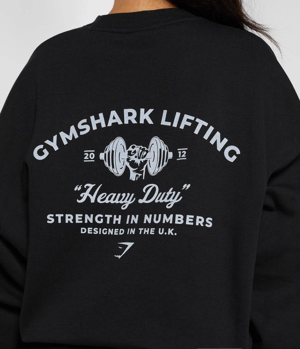 HEAVY DUTY OVERSIZED SWEATSHIRT