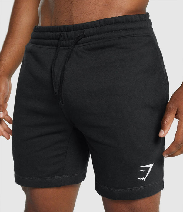 CREST 7" SHORTS - BLACK