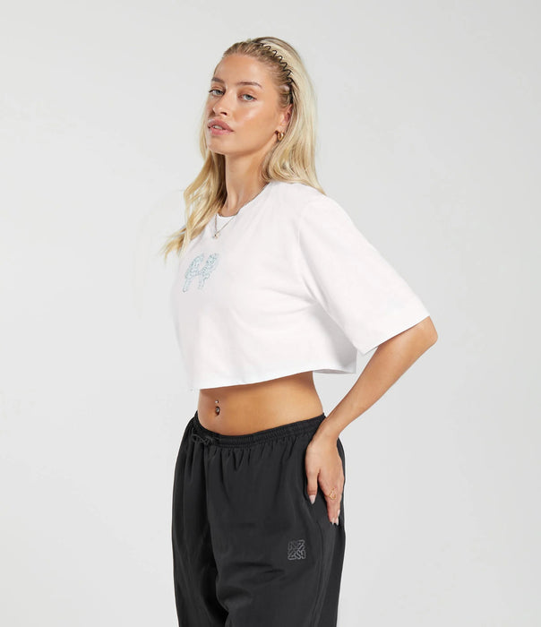 CHERUB GRAPHIC CROP TOP