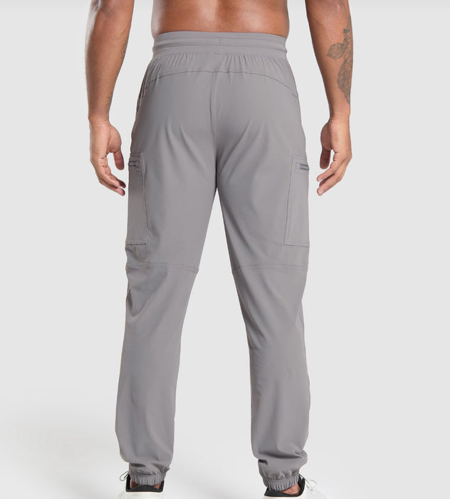 Rest Day Cargo Pants - Brushed Grey