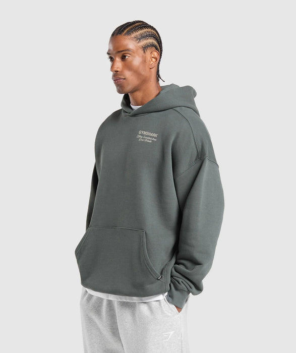 British Iron Hoodie - Slate Teal