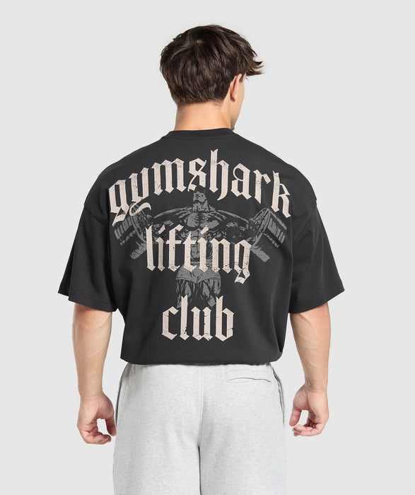 Lifting Club T-Shirt Black