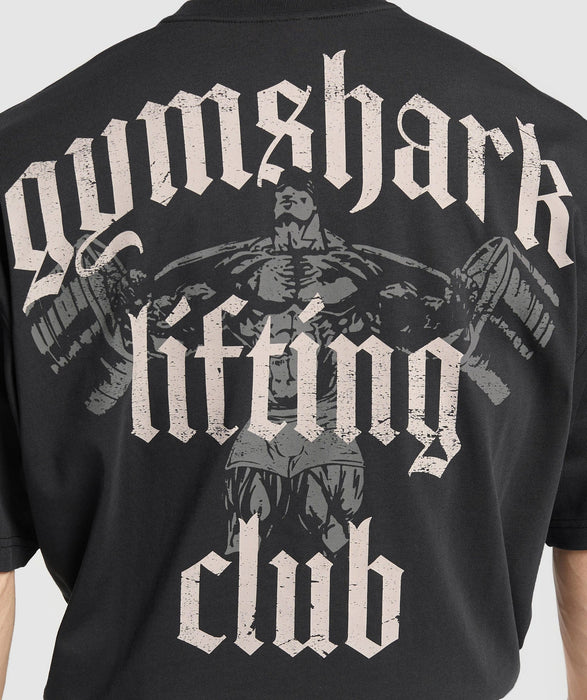 Lifting Club T-Shirt Black