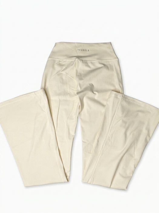 W269 LUNA FLARE LEGGINGS - CREAM