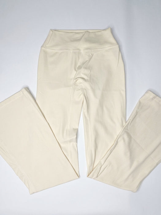 W269 LUNA FLARE LEGGINGS - CREAM