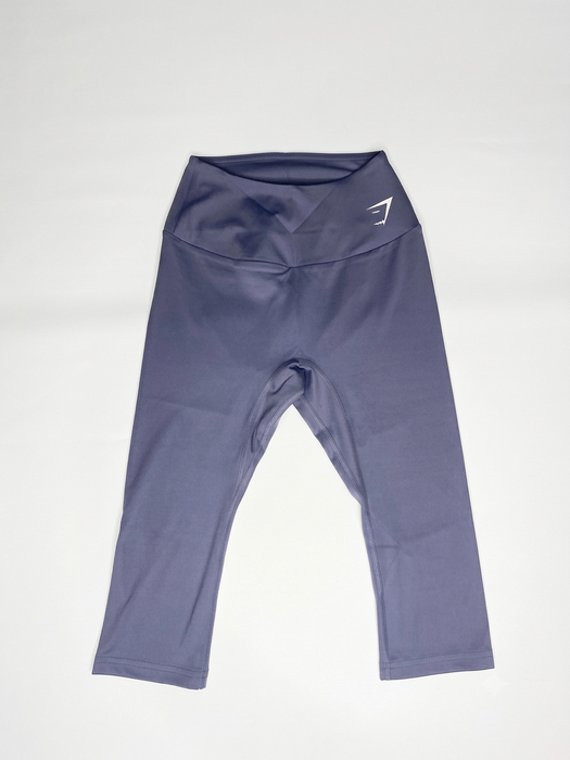 Training Cropped Leggings - Azul morado