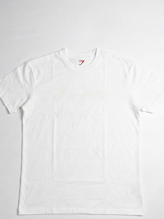 I LOVE SQUATS GRAPHIC OVERSIZED TEE - WHITE
