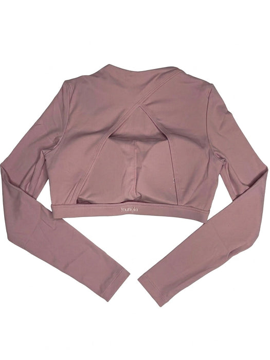 W345 HYBRID LONG SLEEVE BRA - PINK