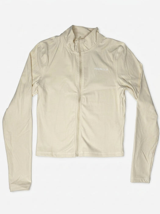 W553 LUNA FITTED JACKET - CREAM