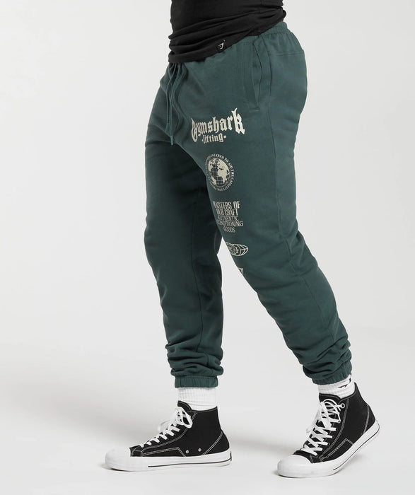 Global Lifting Oversized Pants - Green