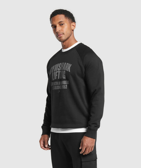 Gymshark Lifting Crew - Black