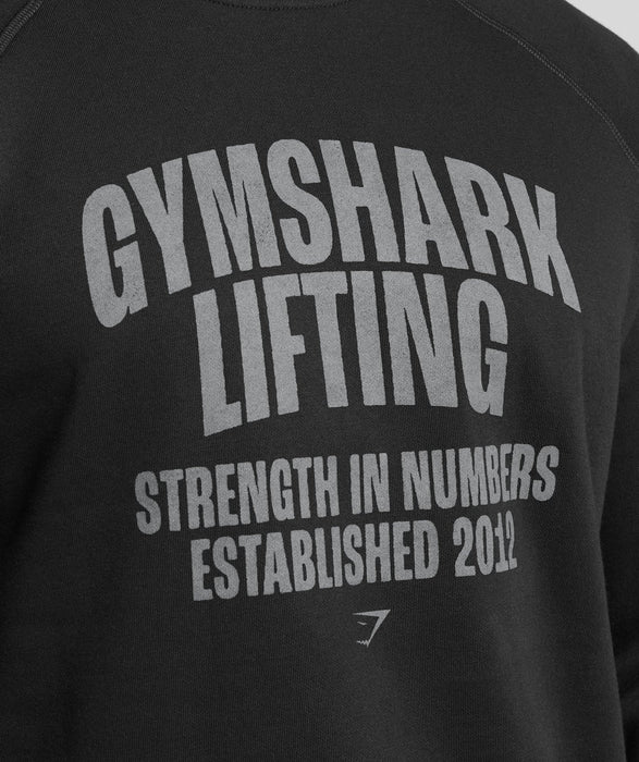 Gymshark Lifting Crew - Black