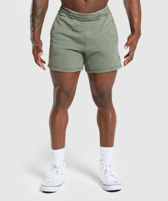 Heritage 5" Shorts - Dusk Green