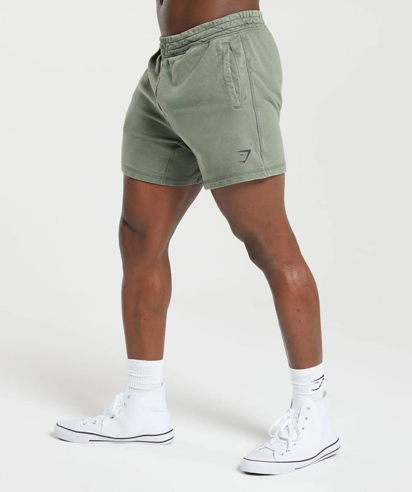 Heritage 5" Shorts - Dusk Green