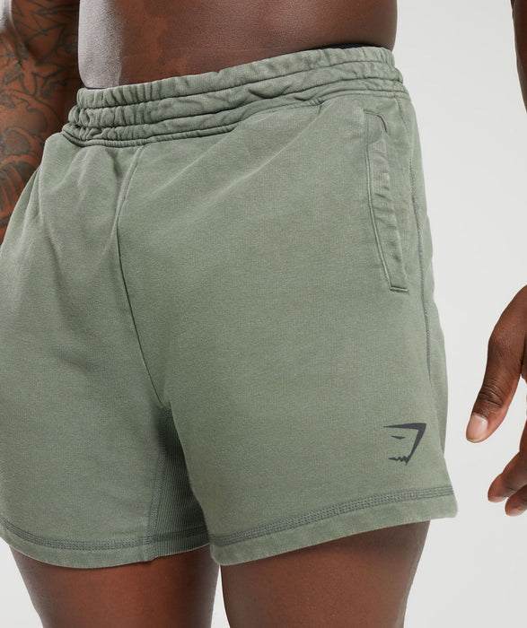 Heritage 5" Shorts - Dusk Green