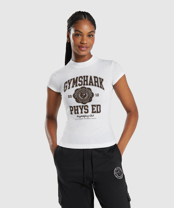 Gymshark Phys Ed Graphic Body Fit T-shirt