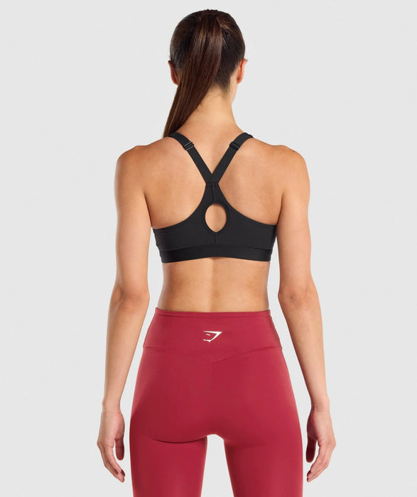 Gymshark Zip up sport bra