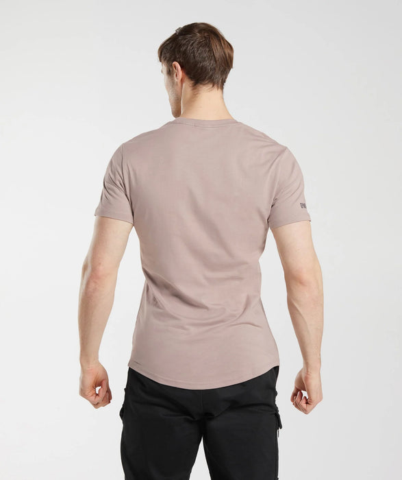 GS X DAVID LAID T-SHIRT Modern blush pink