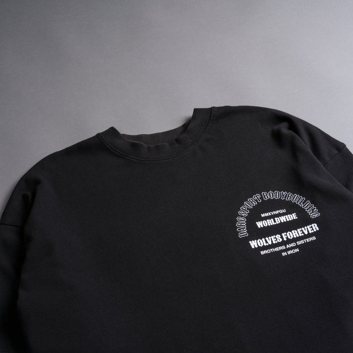 THE ONE YOU FEED "PREMIUM VINTAGE" OVERSIZED TEE IN BLACK