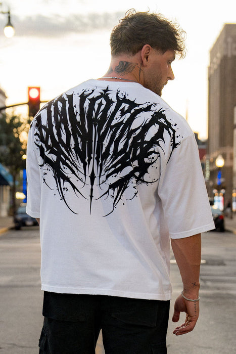 4185 - Chaos Tees White